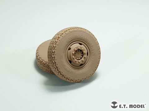 E.T.モデル P35-118 1/35 アメリカ M911 C-HET(8x6)  自重変形タイヤ(モンモデル用)
