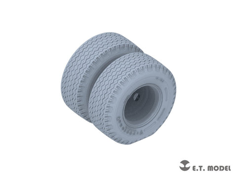 E.T.モデル P35-119 1/35 アメリカ M747 重機材セミトレーラー 自重変形タイヤ (モンモデル用)