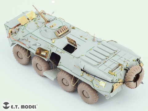 E.T.モデル P35-121 1/35 ロシア BTR-80/80A 装甲兵員輸送車スペアホイール&タイヤ (各社用)