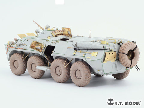 E.T.モデル P35-121 1/35 ロシア BTR-80/80A 装甲兵員輸送車スペアホイール&タイヤ (各社用)