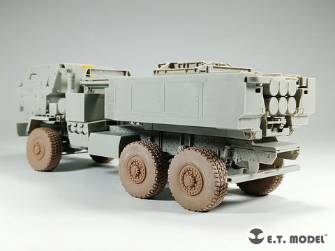 E.T.モデル P35-127 1/35 アメリカ M142高機動ロケット砲システム(ハイマース) 自重変形タイヤセット(トランペッター用)