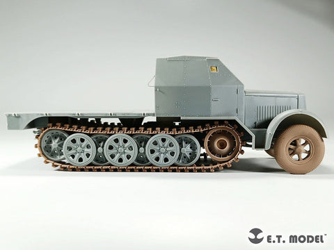 E.T.モデル P35-132 1/35 WWII ドイツ Sd.Kfz.7 8トン 自重変形タイヤ/スペアタイヤ タイプ1(ドラゴン/トランペッター用)
