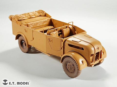 E.T.モデル P35-137 1/35 WWII ドイツ シュタイヤー1500A/1500A-1用自重変形タイヤ(タミヤ用)