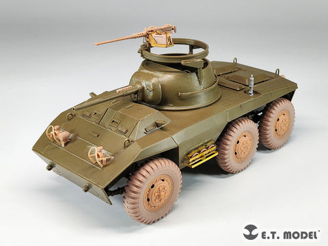 E.T.モデル P35-150 1/35 アメリカ陸軍 M8/M20軽装甲車 自重変形ホイール(タミヤ用)