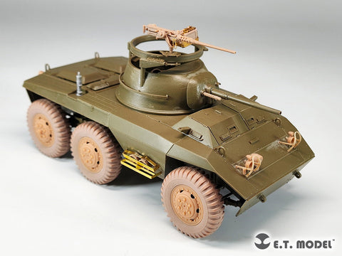 E.T.モデル P35-150 1/35 アメリカ陸軍 M8/M20軽装甲車 自重変形ホイール(タミヤ用)