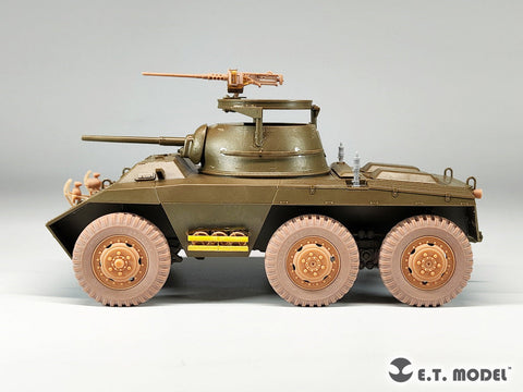 E.T.モデル P35-150 1/35 アメリカ陸軍 M8/M20軽装甲車 自重変形ホイール(タミヤ用)