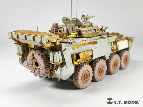 E.T.モデル P35-155 1/35 カナダ LAV III装甲車  自重変形ホイール(モンモデル用)