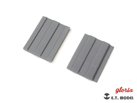 E.T.モデル P35-204 1/35 WWII 大戦時の屋根瓦 ラドロータイプ