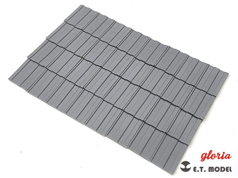 E.T.モデル P35-204 1/35 WWII 大戦時の屋根瓦 ラドロータイプ