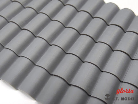 E.T.モデル P35-205 1/35 WWII 大戦時の屋根瓦 パンタイルタイプ