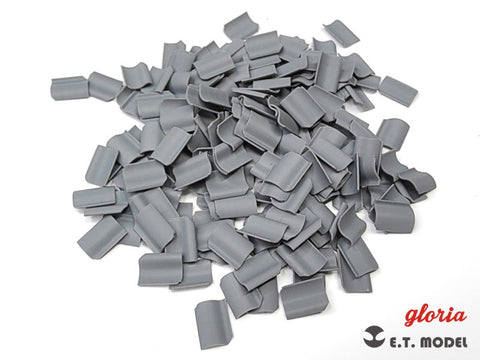 E.T.モデル P35-205 1/35 WWII 大戦時の屋根瓦 パンタイルタイプ