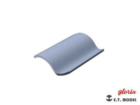 E.T.モデル P35-205 1/35 WWII 大戦時の屋根瓦 パンタイルタイプ