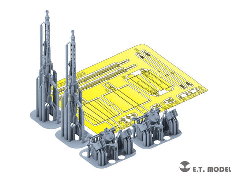 E.T.モデル P35-218 1/35 ドイツ MG3機関銃 & 弾薬箱セット(3Dプリント)