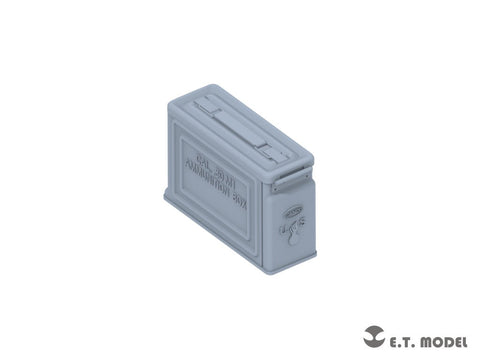 E.T.モデル P35-221 1/35 WWII アメリカ陸軍 M1919 マシンガン・弾薬箱(タイプ1）(汎用)
