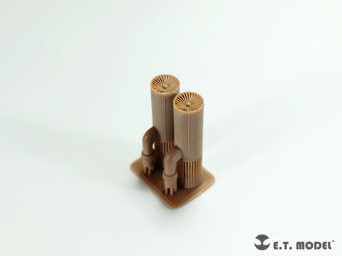 E.T.モデル P35-233 1/35 WWII ドイツ 排気マフラー 消炎型 (パンサーG型後期型)