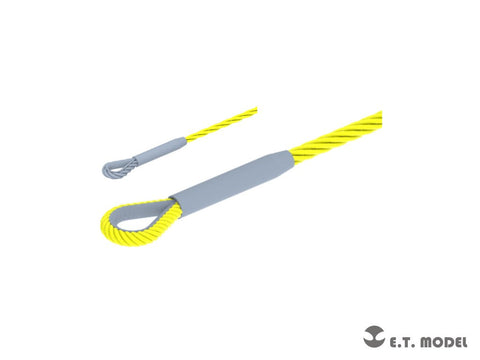 E.T.モデル P35-237 1/35 WWII ドイツ 牽引用ケーブルセットタイプ1(3Dプリント)