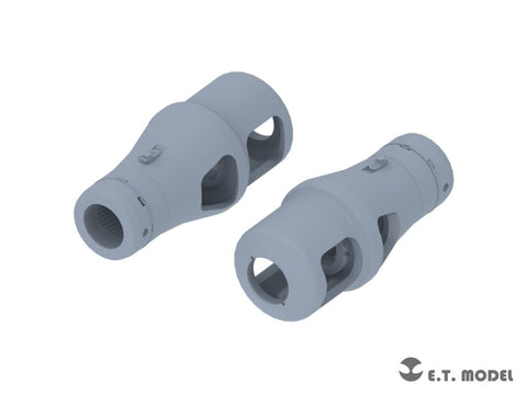 E.T.モデル P35-246 1/35 WWIIドイツ 88mmKwK/Pak用マズルブレーキタイプ3(汎用)