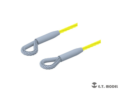 E.T.モデル P35-312 1/35 WWII ドイツ 牽引用ケーブルタイプ3 IV号戦車シリーズ用(汎用)