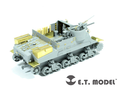 E.T.モデル S35-005 1/35 アメリカ M7プリースト 中期型 バリューパッケージ(ドラゴン 6637用)
