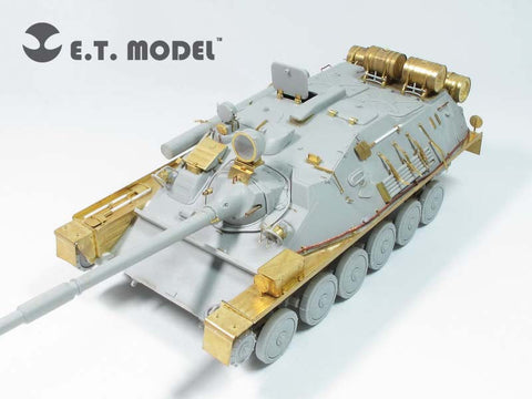 E.T.モデル S35-013 1/35 ロシア ASU-85 空挺自走砲 1956年型 バリューパッケージ(トランぺッター01588用)