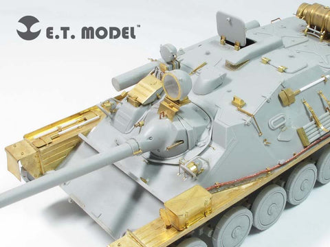 E.T.モデル S35-013 1/35 ロシア ASU-85 空挺自走砲 1956年型 バリューパッケージ(トランぺッター01588用)