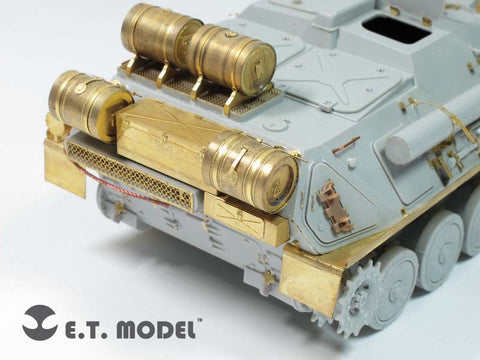 E.T.モデル S35-013 1/35 ロシア ASU-85 空挺自走砲 1956年型 バリューパッケージ(トランぺッター01588用)