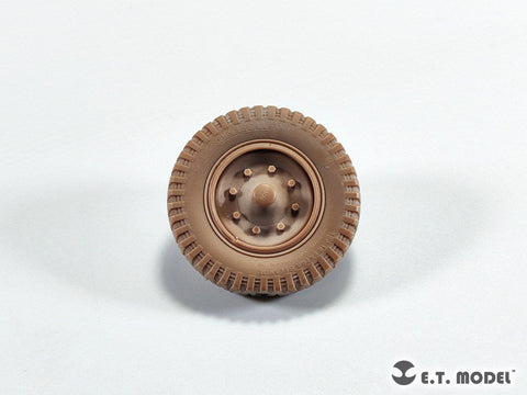 E.T.モデル P35-130 1/35 WWII ドイツ Sd.Kfz.251装甲兵員輸送車/Sd.Kfz.11 3トンハーフトラック用自重変形タイヤ