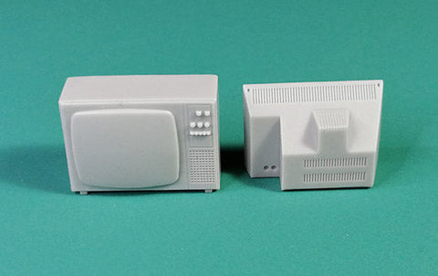 エウレカXXL E-055 1/35 25 インチ レトロ TV セット