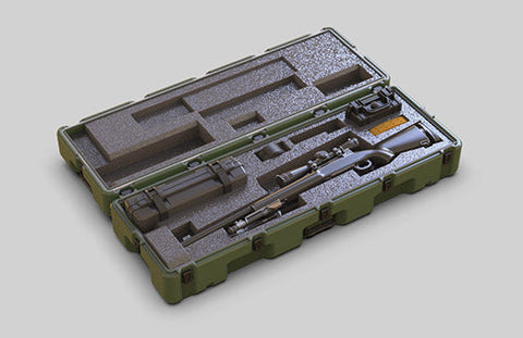 エウレカXXL E-075 1/35 現用 アメリカ陸軍ペリカンM24ライフルケース M24 スナイパーウェポンシステム