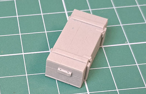 エウレカXXL E-082 1/35 ドイツ 8cmロケット弾8個入用 木製弾薬箱 レジンパーツ×4