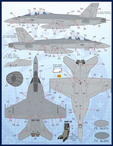 ファーボール 48-081 1/48 エアウィング オールスターズ スーパーホーネッツ パート4