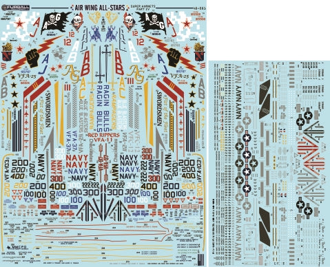 ファーボール 48-081 1/48 エアウィング オールスターズ スーパーホーネッツ パート4