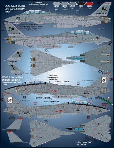 ファーボール FDS-4813 1/48トムキャット カラーズ・マーキング パート V