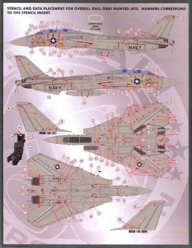 ファーボール FDS-4825 1/48トムキャット カラーズ・マーキング パート XII