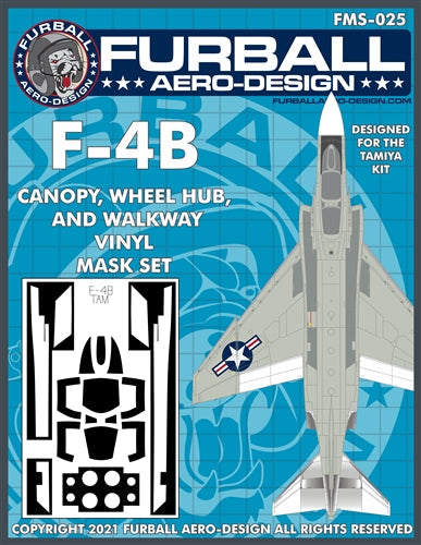 ファーボール FMS-025 1/48 F-4B ビニールマスクセット タミヤキット用