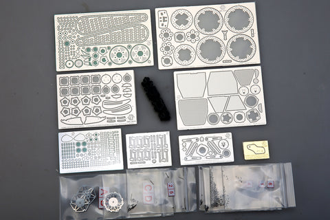 ホビーデザイン HD02-0487 1/12 ドゥカティ スーパーレッジェーラ V4 ディテールアップセット (タミヤ14143用)（PE+レジン+メタルパーツ）