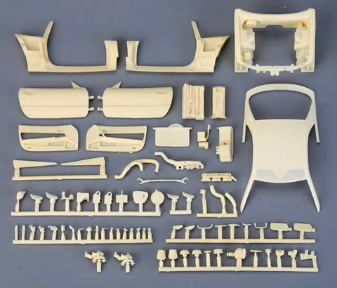 ホビーデザイン HD03-0680 1/24 日産 R34 開閉式ドア・エンジン ディティールアップパーツ (タミヤ24210用)