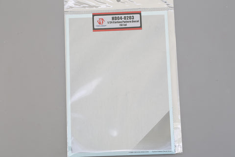 ホビーデザイン HD04-0203 1/24 カーボンパターンデカール (S)(a)