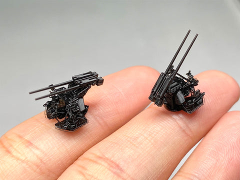 バンカースタジオ WS20005 1/200 WWIIドイツ海軍 3.7cm連装対空砲 30型