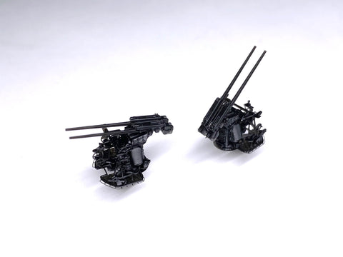 バンカースタジオ WS20005 1/200 WWIIドイツ海軍 3.7cm連装対空砲 30型
