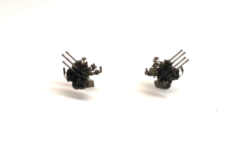 バンカースタジオ WS35004 1/350 WWIIドイツ海軍 2cm四連装対空砲 38型