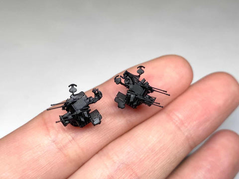 バンカースタジオ WS20004 1/200 WWIIドイツ海軍 2cm四連装対空砲 38型