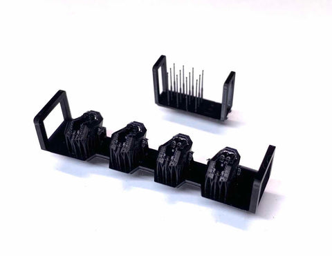 バンカースタジオ WS70008 1/700 WWIIドイツ海軍 10.5cm連装対空砲 33型 タイプB(ビスマルク型用)