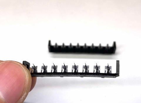 バンカースタジオ WS70010B 1/700 WWIIアメリカ海軍 エリコン20mm単装機銃 B 中期型