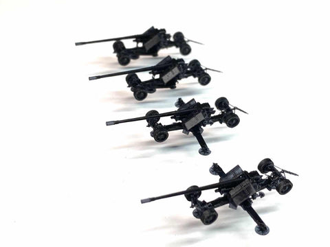 バンカースタジオ BK35006 1/350 WWIIドイツ 12.8cmPaK44重対戦車砲