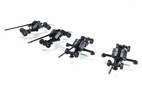 バンカースタジオ BK35006 1/350 WWIIドイツ 12.8cmPaK44重対戦車砲