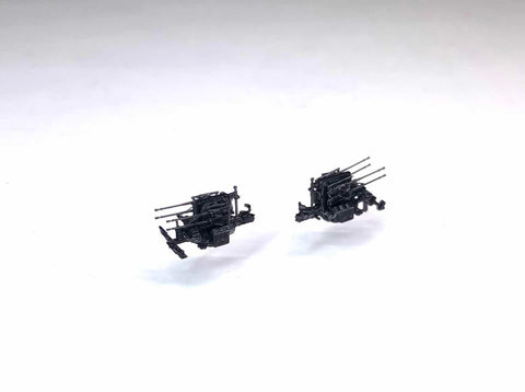 バンカースタジオ WS35003 1/350 WWIIドイツ海軍 2cm四連装対空砲 35型