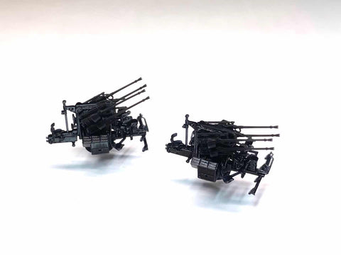 バンカースタジオ WS20003 1/200 WWIIドイツ海軍 2cm四連装対空砲 35型