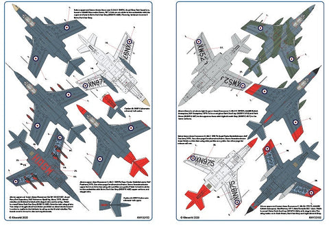 キッツワールド KW132152 1/32 バッカニア デカールセットRAF 他