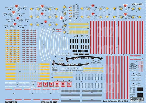キッツワールド KW132153 1/32 イギリス空軍 メンテナンス マーキング